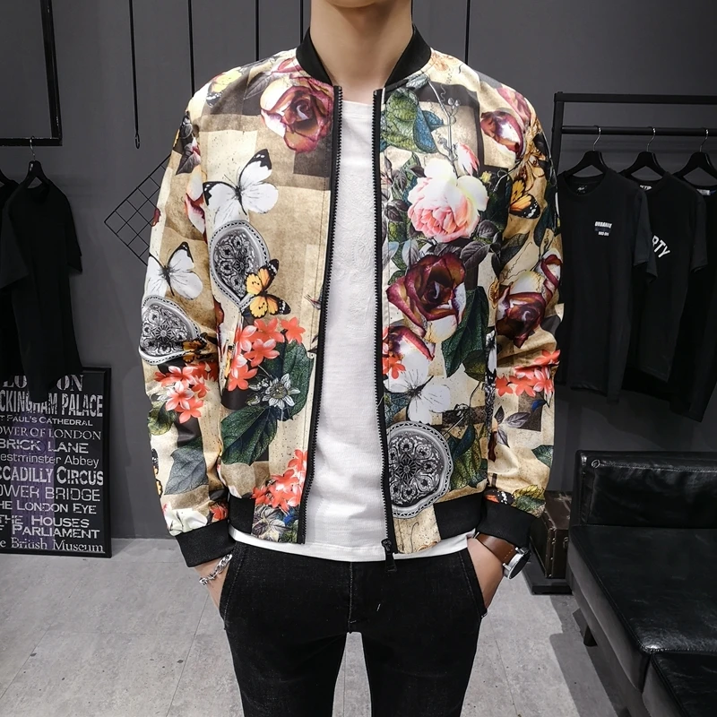 Уличная куртка Chaqueta Hombre, куртка в стиле хип-хоп, мужская приталенная куртка пилот, куртка-бомбер, мужские пальто со стоячим воротником, мужская одежда - Цвет: 002 camouflage
