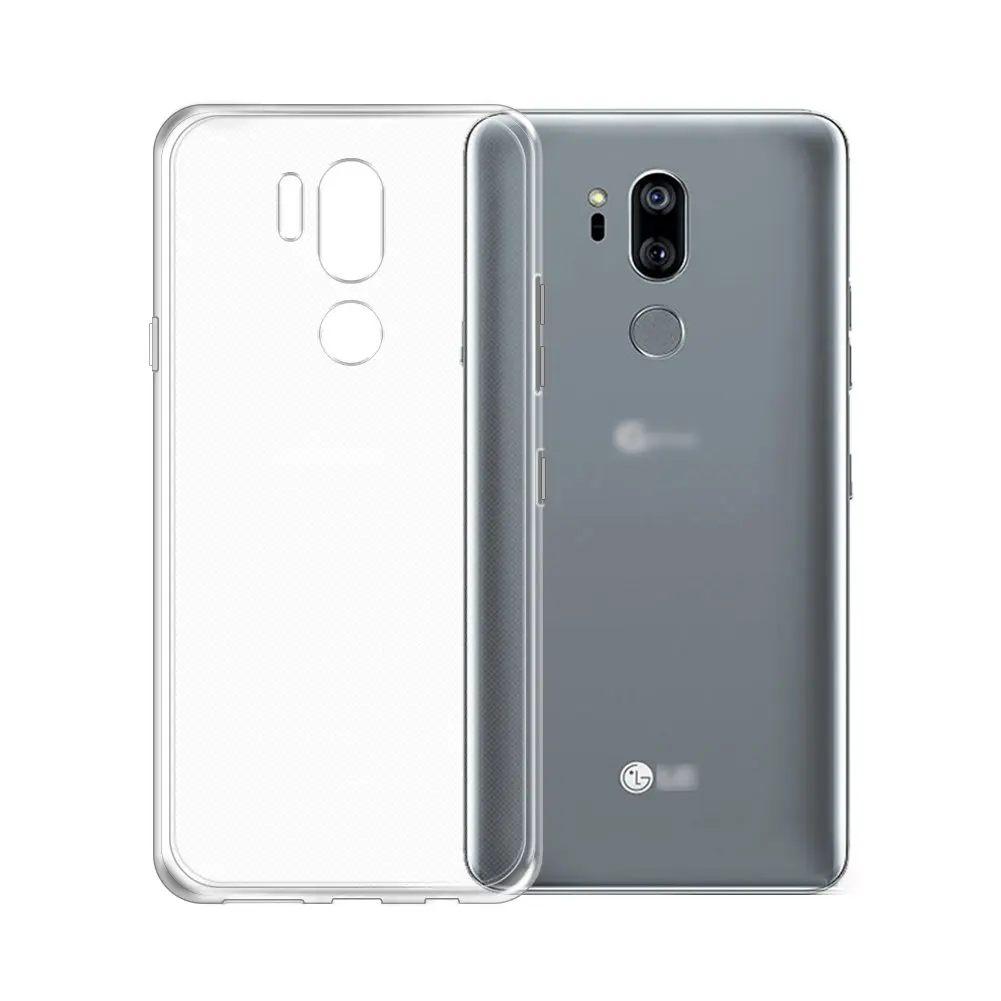 Чехол для LG G6 G7 ThinQ Силиконовый прочный прозрачный чехол бампер из ТПУ мягкий Plus +
