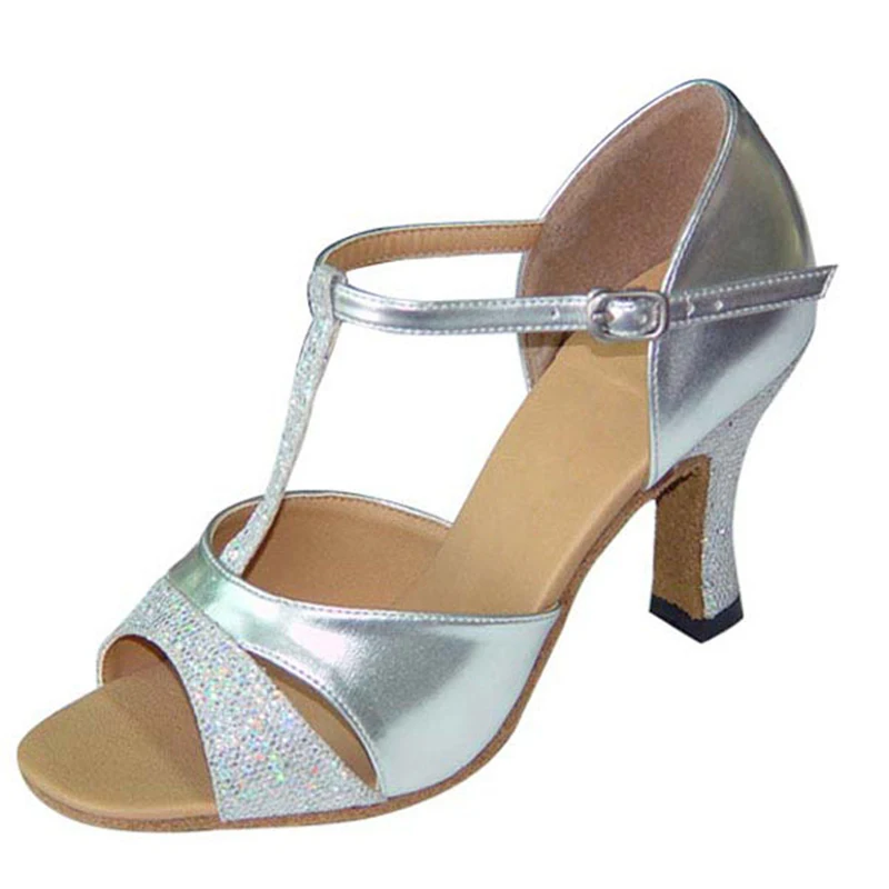 Лидер продаж; профессиональные женские сандалии; Zapatos de baile Salsa; цвет золотой, серебряный; Сальса; латиноамериканские бальные танцы; женская обувь; NL030