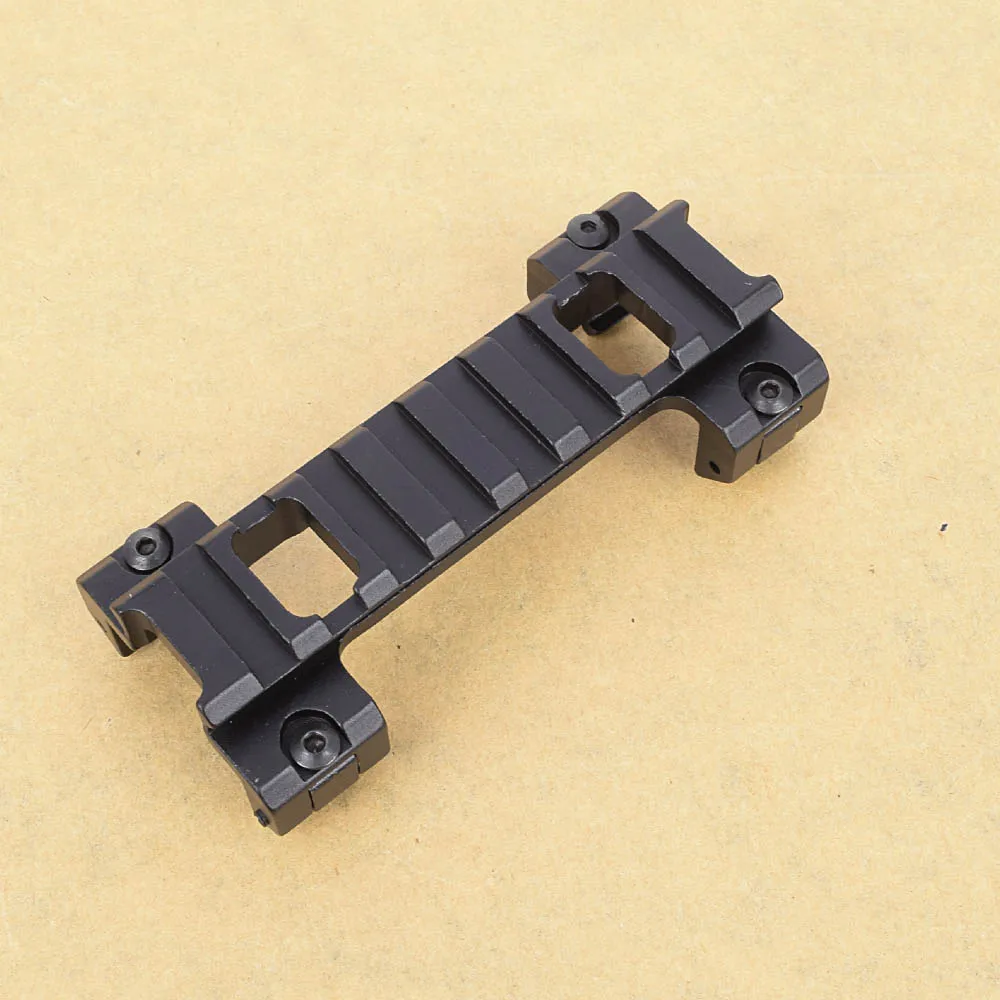 Алюминиевая Направляющая для прицела Пикатинни Вивера 8 ячеек 20 мм крепление MP5