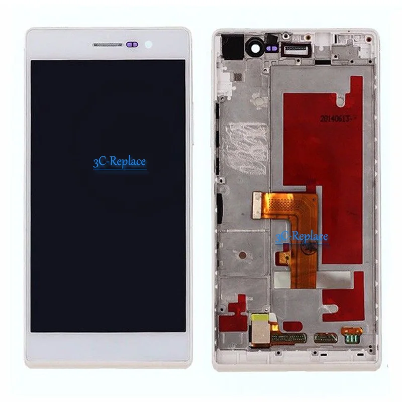 ЖК дисплей с сенсорным экраном и дигитайзером в сборе для Huawei Ascend P7 5 0 дюйма|lcd