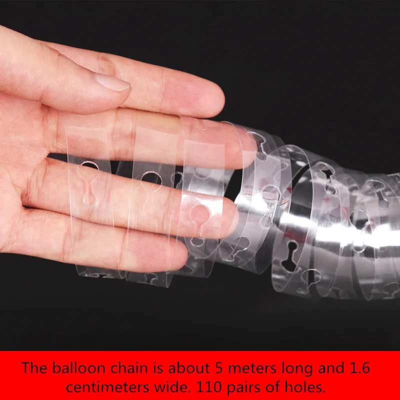 5 м/рулон аксессуары для воздушного шара воздушный шар цепь 410 отверстие Свадьба
