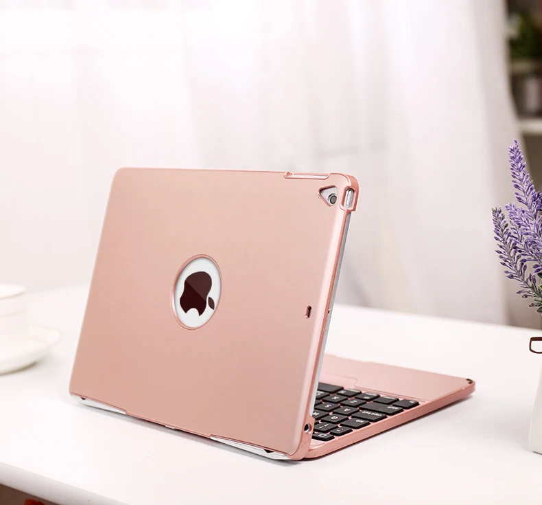 Отделяемая клавиатура для iPad 2018 2017 9 7 красочные Подсветка Беспроводной Bluetooth