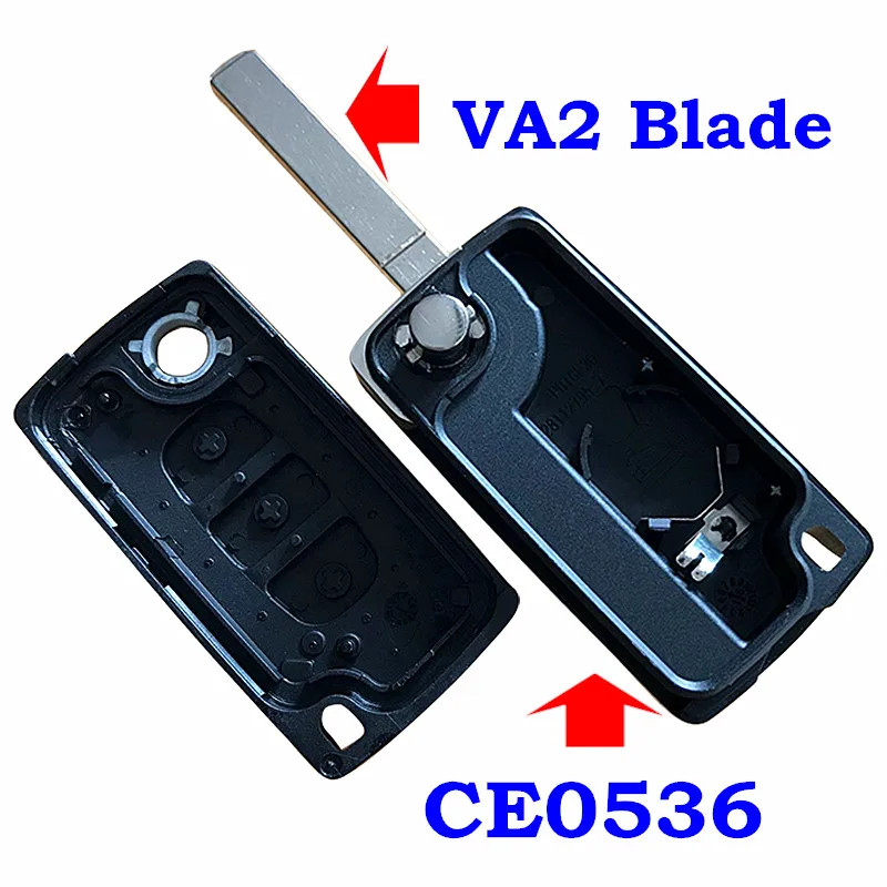 Чехол для дистанционного ключа Citroen peugeot 207 208 407 408 307 308 607 чехол с 3 кнопками