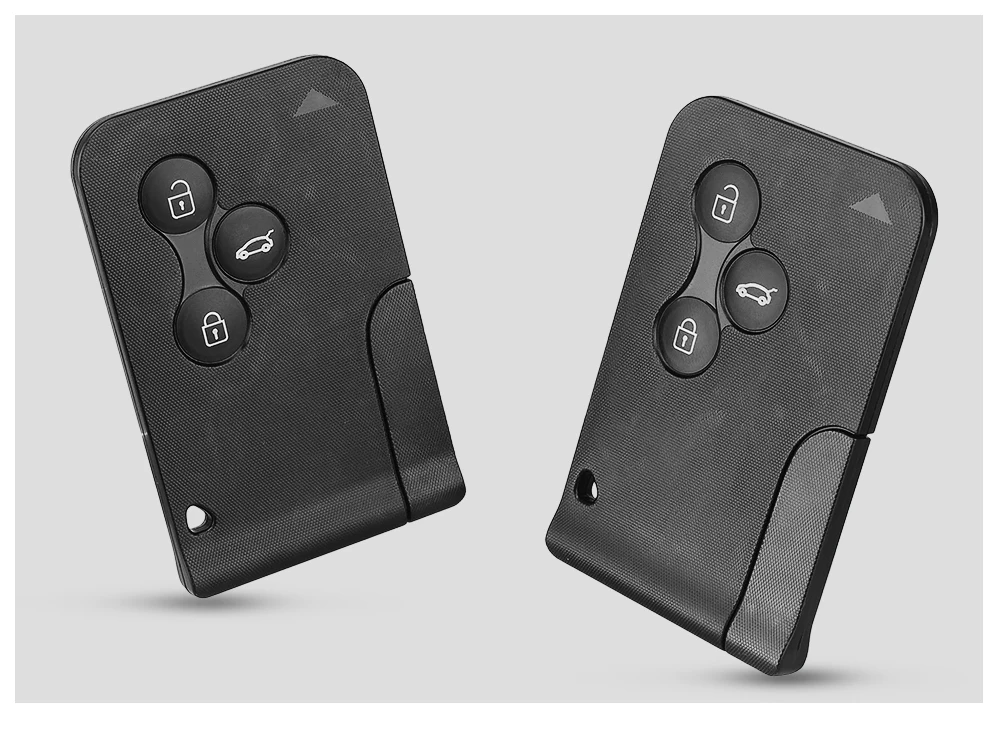 KEYYOU 3 кнопки смарт-карты дистанционного ключа оболочки чехол для Renault Clio Logan Megane 2 3 Koleos Scenic 2003 2004 2005 2006 2007 2008