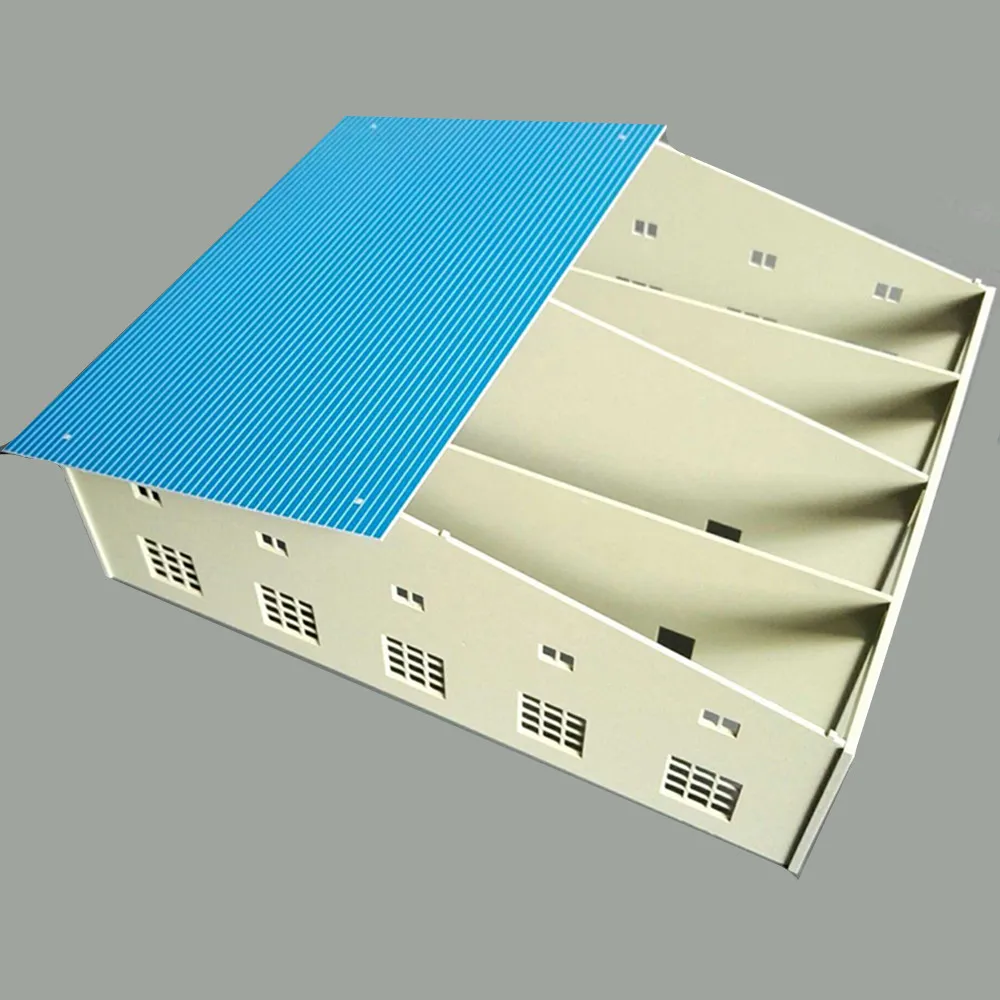 1:87 HO Scale модель гаража для использования вне помещения со склада пожарная машина