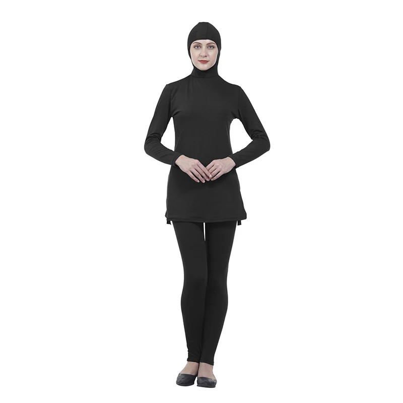 Новинка 2019 исламские купальники Женский консервативный женский купальник