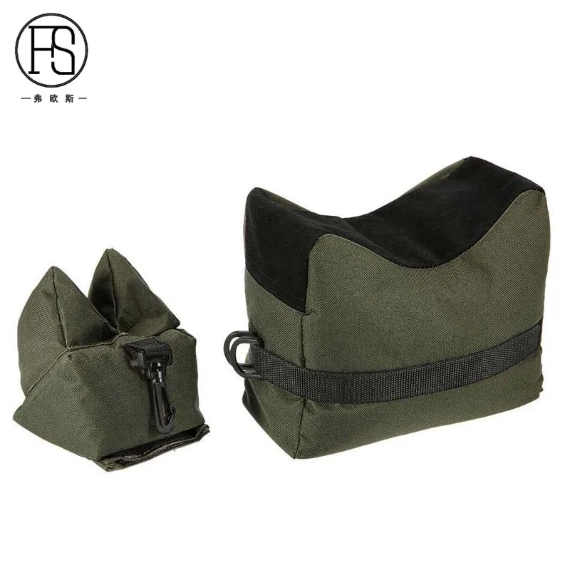 Army Green Открытый охотничий аксессуар поддержка сумка Тактический Снайперский прицел мишень стрельба винтовка Передняя Задняя Песочная сумка скамья - Цвет: Army Green