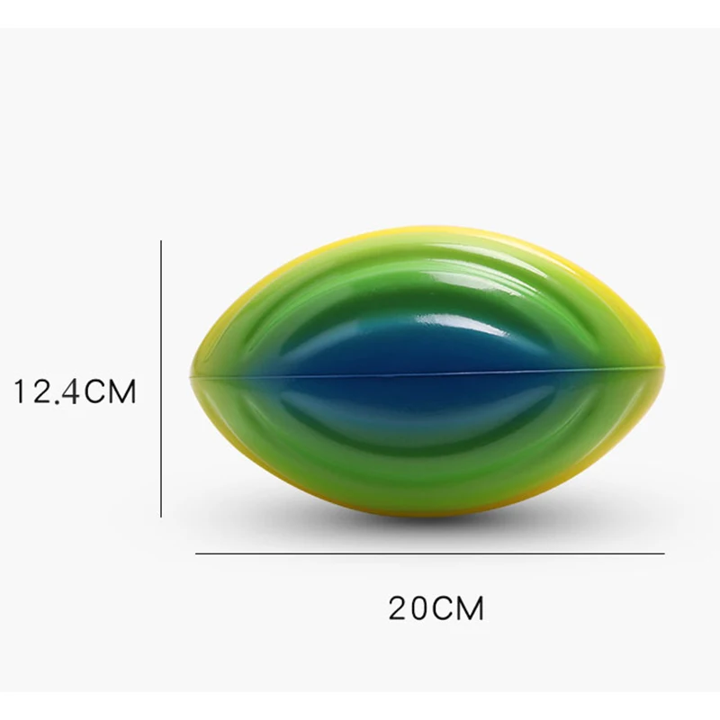Мягкое регби детей высокого качества ПУ пены мяч шарик давление Игрушка
