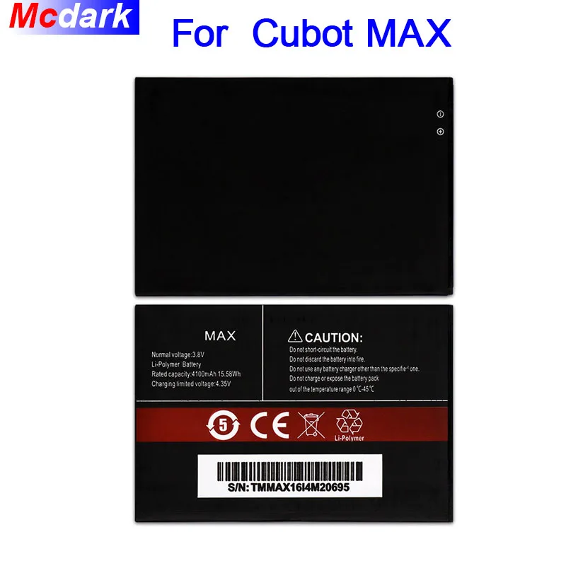 Mcdark 4100mAh батарея для батареи Cubot MA аккумуляторная AKKU ACCU PIL мобильный