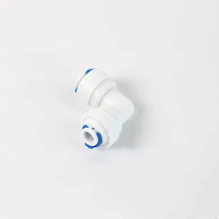 Локоть 1/4 &quotOD труба 3/8&quot OD трубка Быстрый нажимной фитинг соединение RO водный
