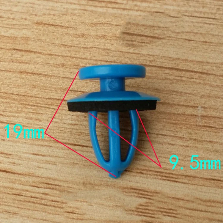 Новые 50 штук крепежных клипс для обшивки дверей и панелей для автомобилей Dodge Dart Durango Nitro Stratus Viper Journey Magnum.