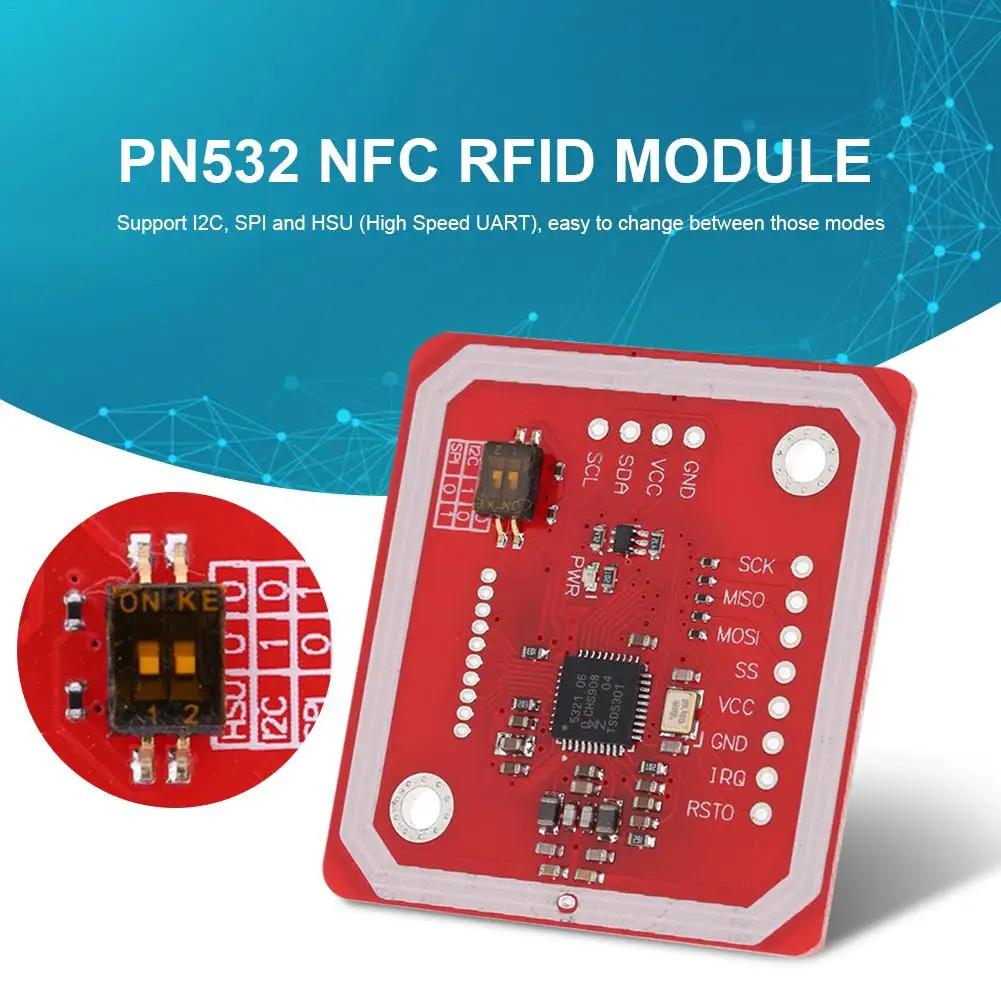 GREATZT PN532 NFC RFID беспроводной модуль V3 пользовательские комплекты писатель режим IC S50 карты PCB аттенна IEC IIC SPI HSU для Arduino
