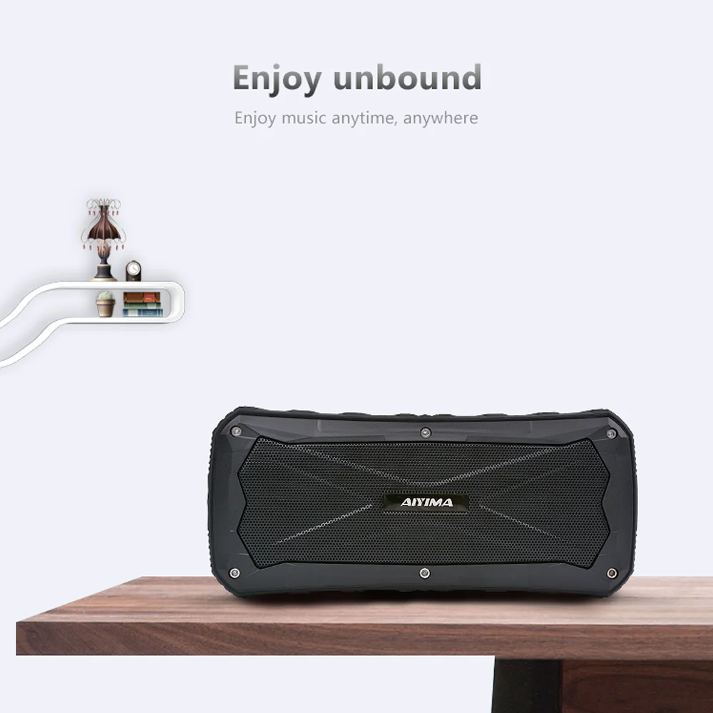 AIYIMA мини беспроводная &quotаltavoz&quot Bluetooth Динамик Портативный аудио музыкальный