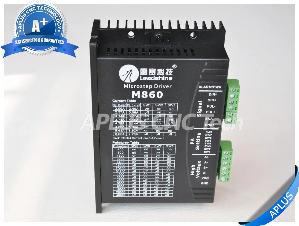 Leadshine m860 2 фазный шаговый мотор драйвер до 72VDC/7.2A/256 microstep|driver for win xp|driver stentdrivers orange |