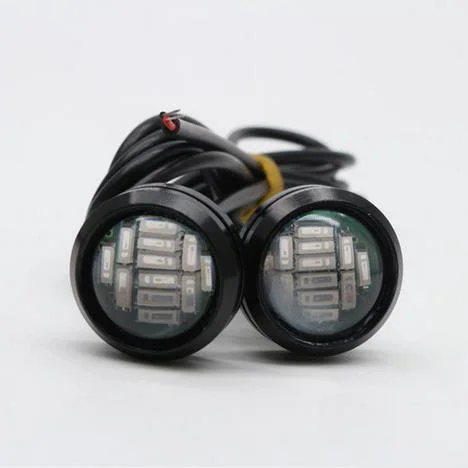 2 шт. 12В 23мм-4014 Hawk-eye LED высокая мощность дневные ходовые огни указатель поворота