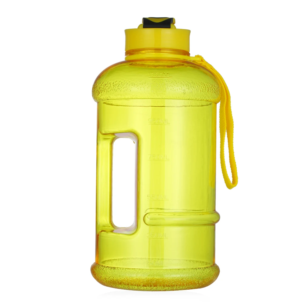 1 3/2.2L большой Ёмкость бутылка питьевой воды bpa бесплатная Спортивная чайник для