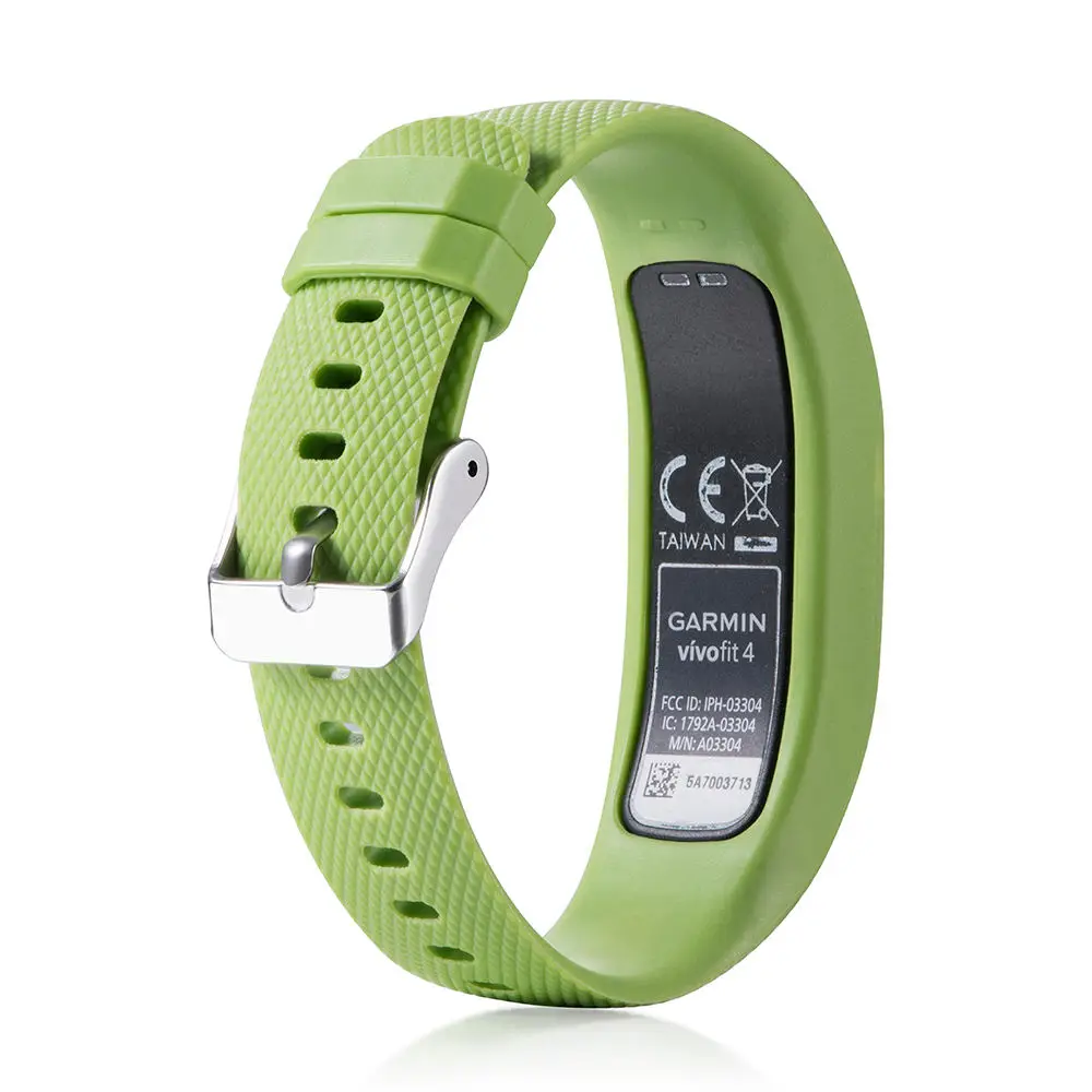 Ремешок силиконовый для смарт-часов Garmin VivoFit 4 сменный цветной спортивный браслет