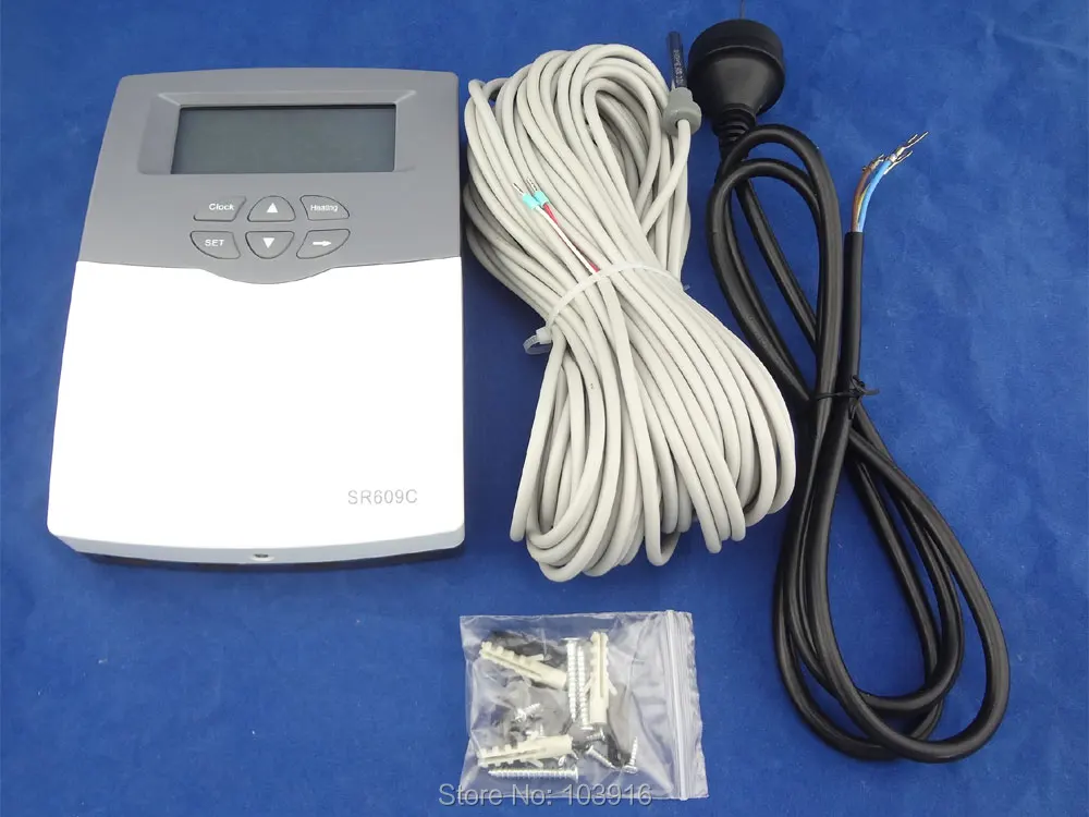 

Контроллер солнечного водонагревателя 220 В, 1 датчик, 220 В, MS-SWH-SRC-609-B