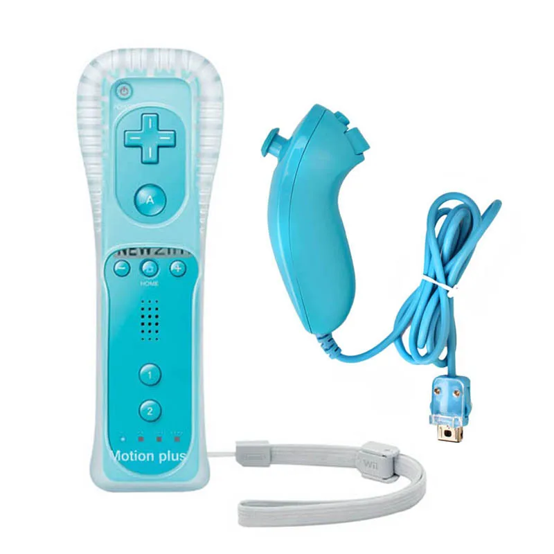 Built-in Motion Plus Wireless Remote Gamepad Controller For Nintend Wii Nunchuck Controle Joystick Joypad | Электроника