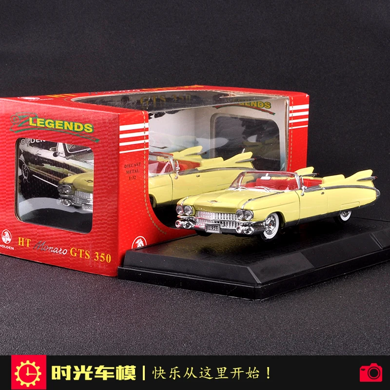 Коллекционная модель автомобиля в масштабе 1:32 1959 Cadillac старая машинка игрушки из
