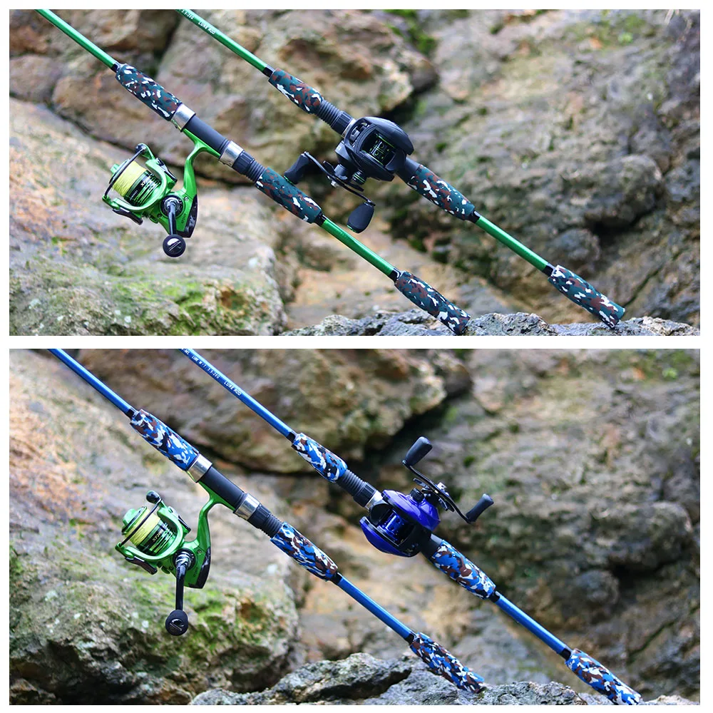 fishing lure rod spinning ultralight pesca ML Power line wt. 5-15lb 1/8-3/4oz Carbon Casting Lure pole feeder Surf Fiber Actio