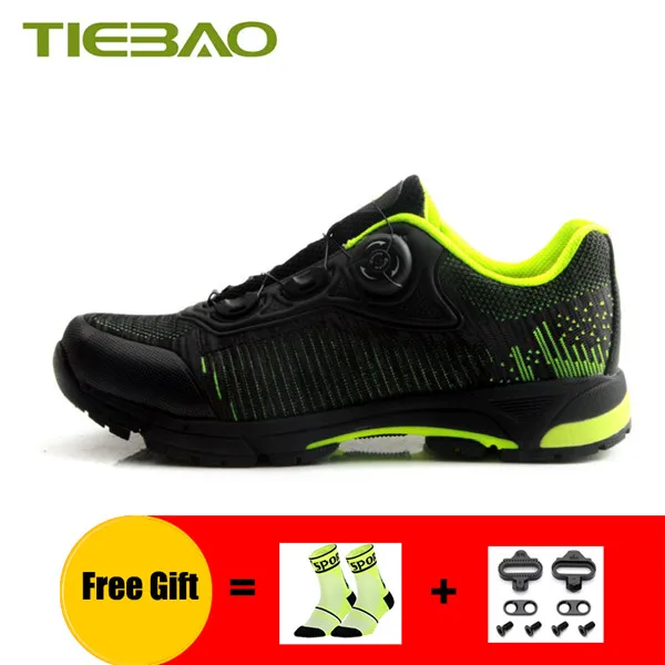 Cleats with 1766 G TIEBAO велосипедная обувь мужские wo мужские spd педали для велосипеда профессиональная спортивная обувь самоблокирующаяся обувь Мужская MTB обувь для отдыха на велосипеде - Цвет: Cleats with 1766 G