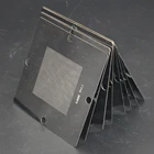 10 штук трафарет шариковый трафарет 90*90 мм стальная сетка для станции BGA 90*90 растений сидеть Олово