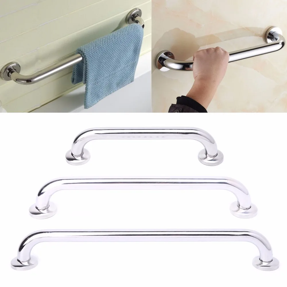 Поручни из нержавеющей стали для ванной комнаты 30/40/50 см|silver color|silver silversilver handle |