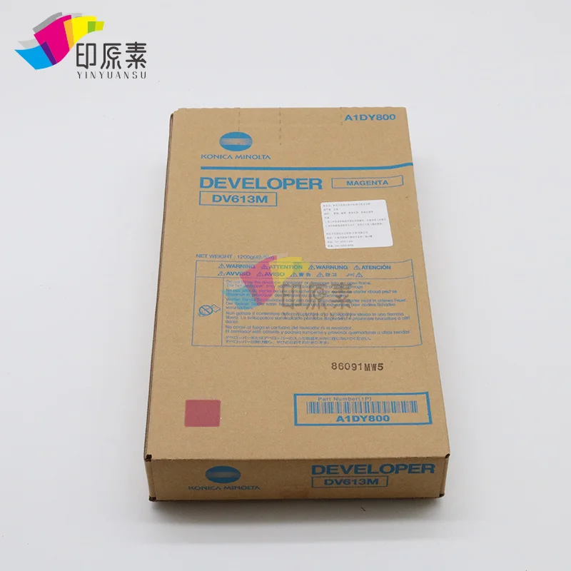 DV613 Original new developer K C M Y 4 Colors for Konica Minolta C 8000 C 7000 C 6000 C 6500 C 6501 COPIER SPARE PARTS