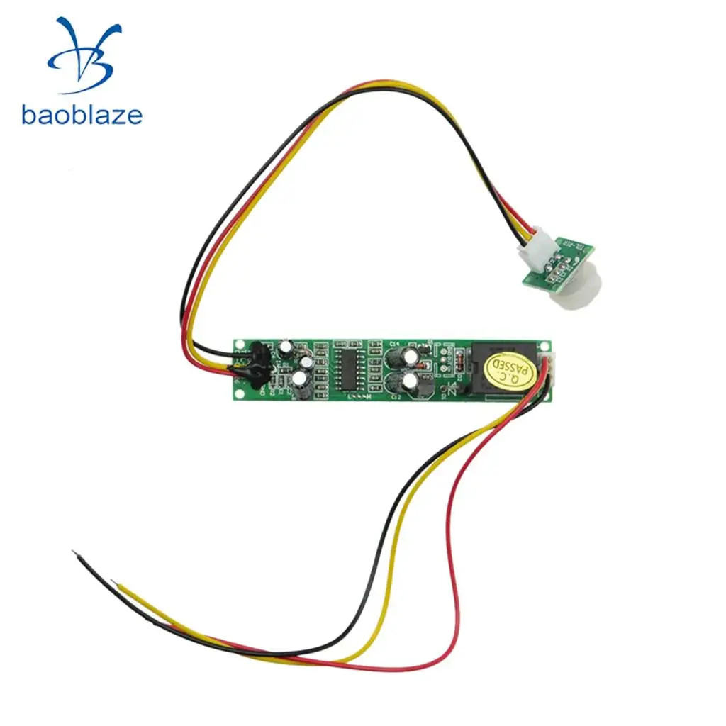 

Infrared Sensor Light Switch PIR Motion Detection Automatical ON/OFF 12V DC