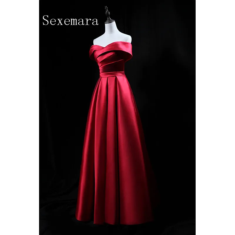 Бесплатная доставка вечернее платье на выпускной 2018 черный Лодка шеи Vestido De Noiva