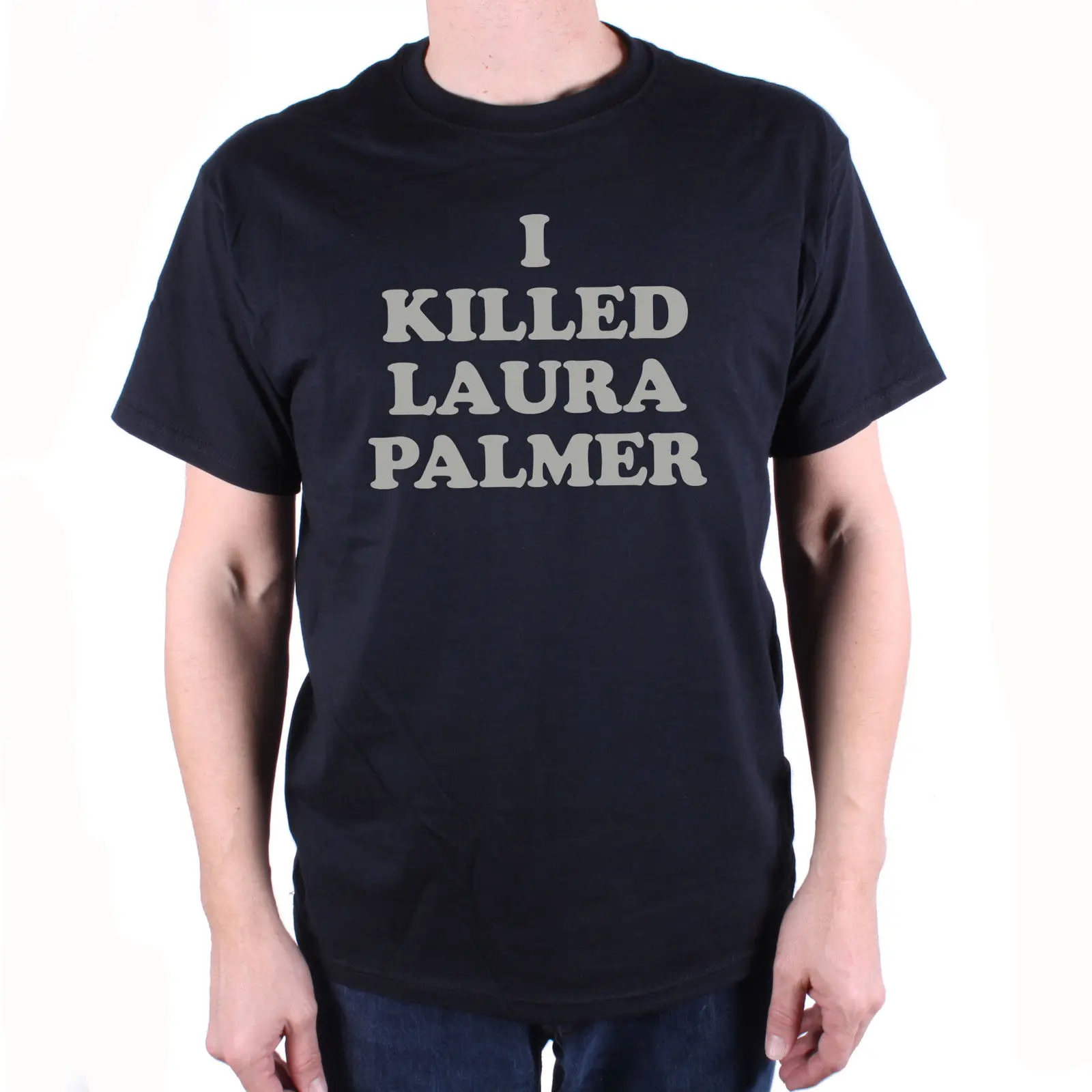 Для поклонников футболки Twin Peaks-I Killed Laura Palmer 80's футболка нарядное платье Летняя