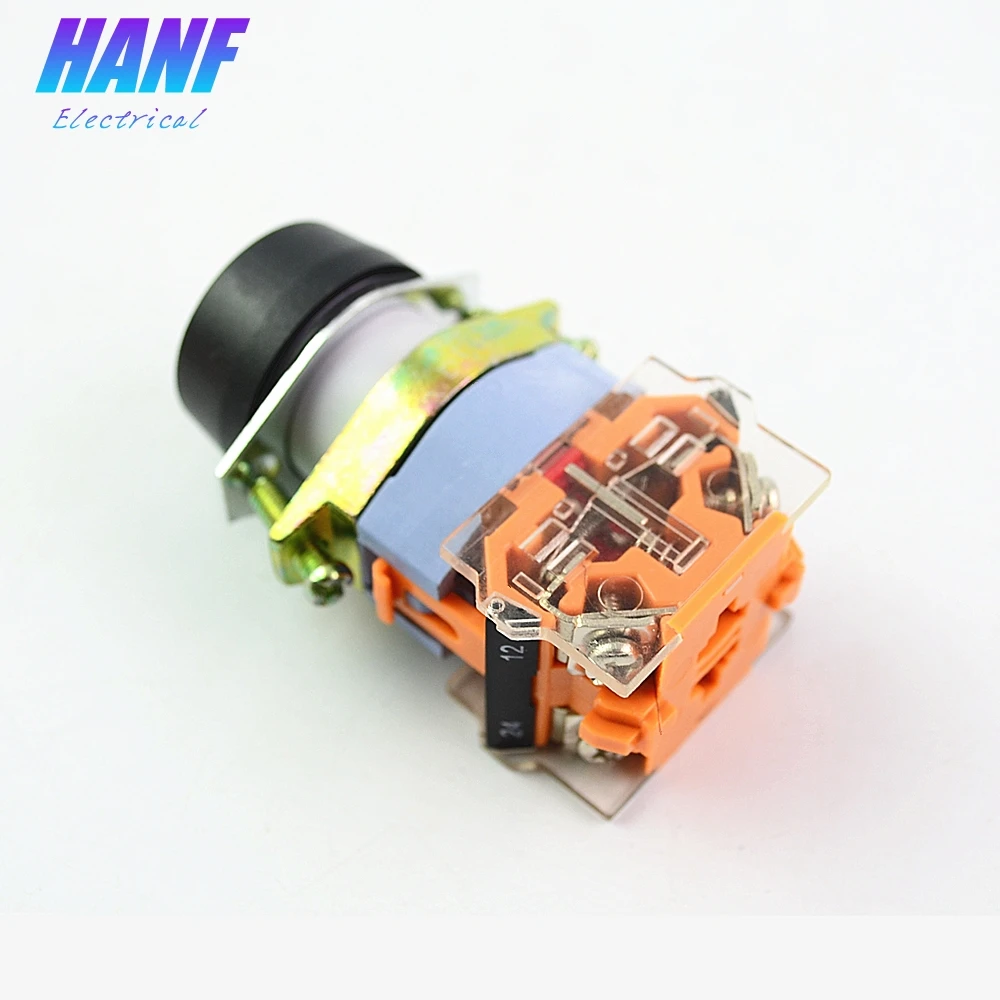 1pcs 22mm DPST 1NO1NC Momentary Plastic Push Button Switch 4 screws 10A 660V AC Power Red Green Yellow | Обустройство дома