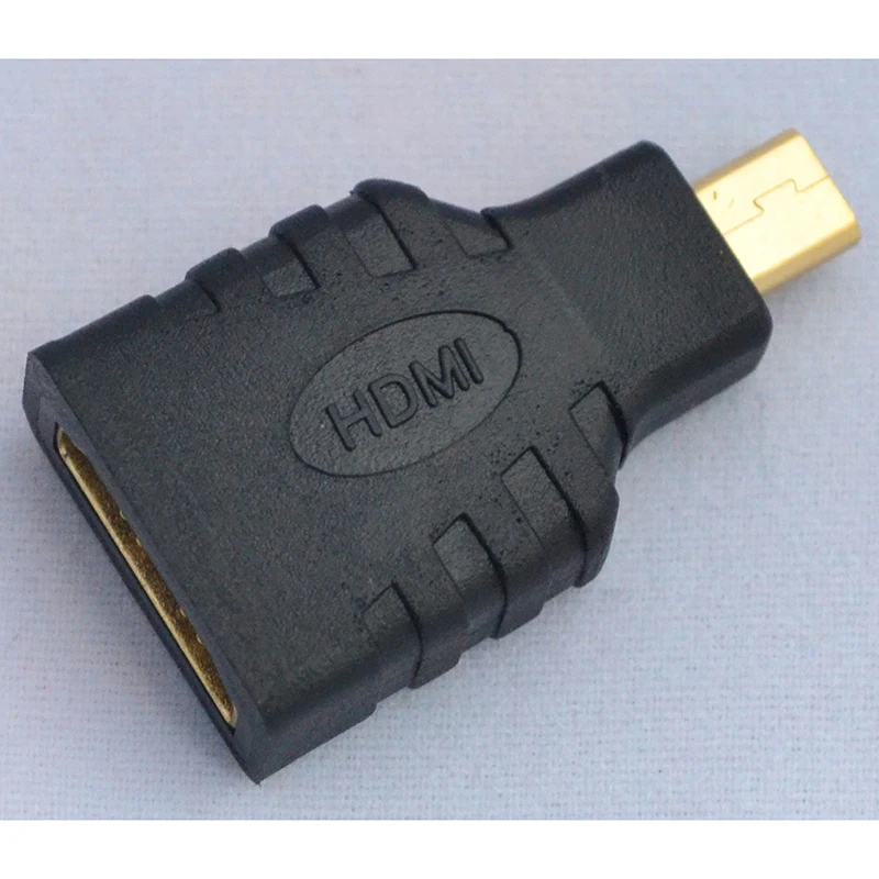 Переходник с HDMI на Micro + Mini позолоченный HD удлинитель переходник для видео ТВ Xbox 360