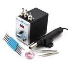 Фен 858D для паяльника, паяльная станция для починки микросхем BGA