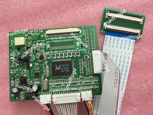 Плата привода VGA 2 Road AV + 1 для 7 дюймовых 60PIN TFT ЖК экранов 800*480 (приоритетная функция