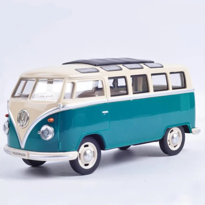 1:24 сплава литья под давлением автомобилей VW Классическая микроавтобус вытяните