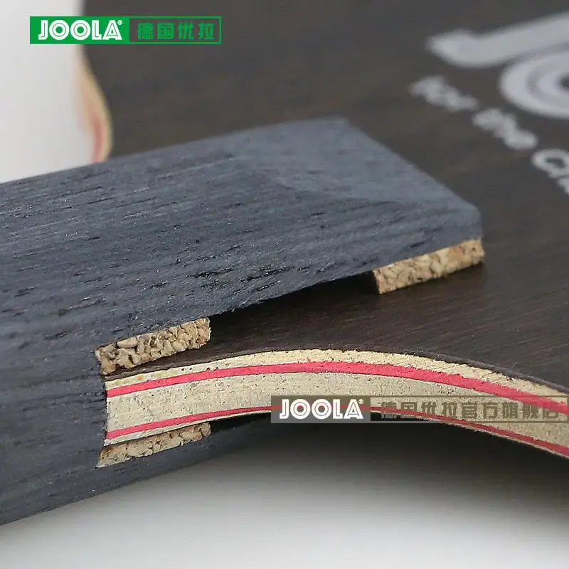 Joola New K3 TURBO (K3 + SP Ebony 7 слойная деревянная обтекаемая) Plus ракетка для настольного