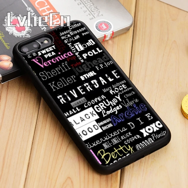 Чехол для телефона LvheCn TV Riverdale чехол iPhone 5 6 s 7 8 plus 11 12 Pro X XR XS Max Samsung Galaxy S6 S7 edge S8 S9