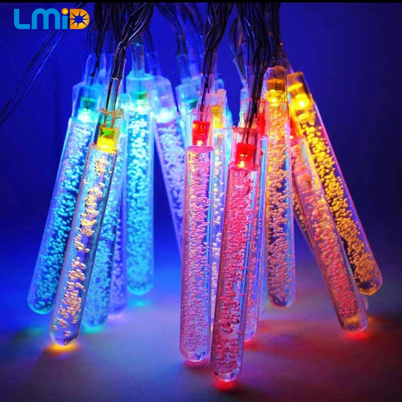 LMID Солнечная Светодиодная лампа в форме гриба Фея Сосулька Солнечный Мощность