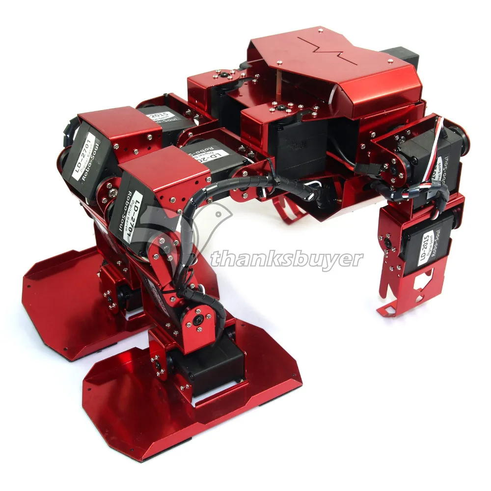 17DOF Robo Soul H3.0 Biped Robotics гуманоидный робот алюминиевая рама полный комплект с 17