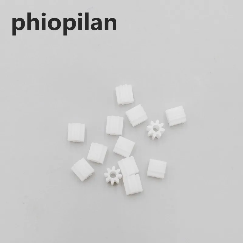 Phiopilan 0 5 модуль 8 T 2A зубьев 8-2A диафрагма = 1 95 мм пластиковая шестерня моторная