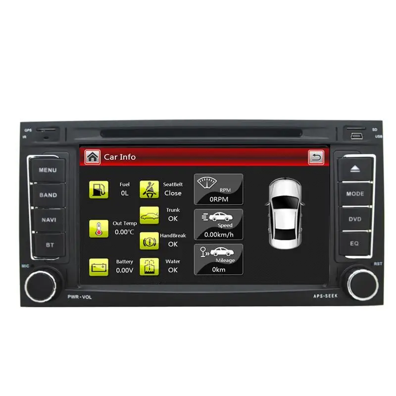 7 &quotавтомобильный DVD плеер GPS(opt) аудио Радио стерео Canbus автомобильный мультимедиа