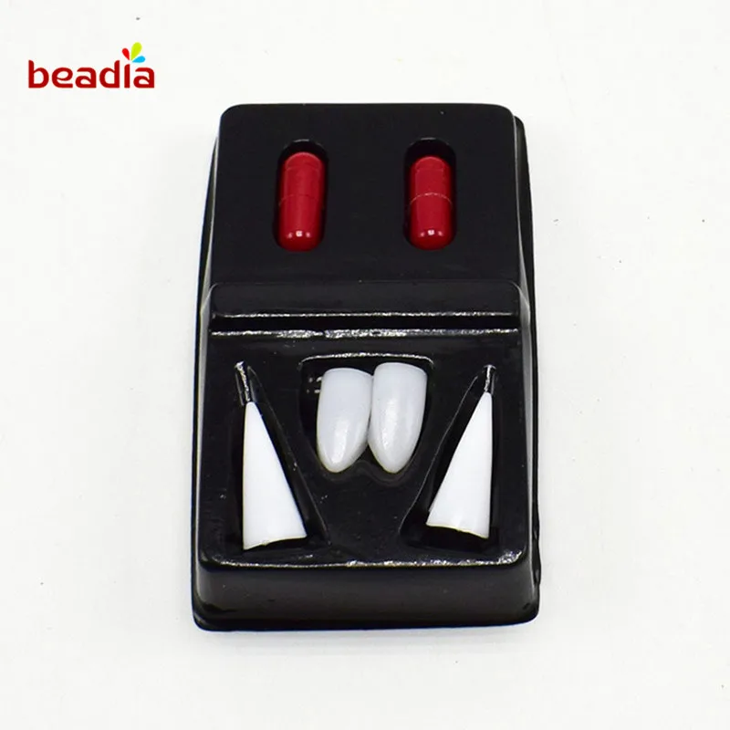 1 комплект ужасное Забавное платье клоуна зомби с зубами вампира для сделай сам