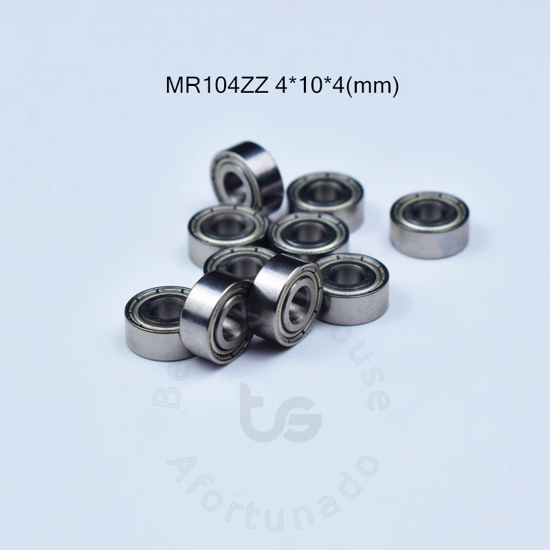 MR104ZZ 4*10*4 (мм) бесплатная доставка подшипник с металлическим уплотнением 10 шт.