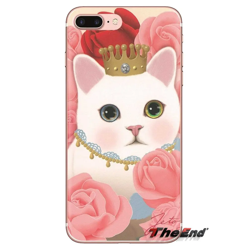 Прозрачные мягкие чехлы кошка Jetoy для Huawei G7 G8 P7 P8 P9 P10 P20 P30 Lite Mini Pro P Smart Plus 2017 2018 2019 |