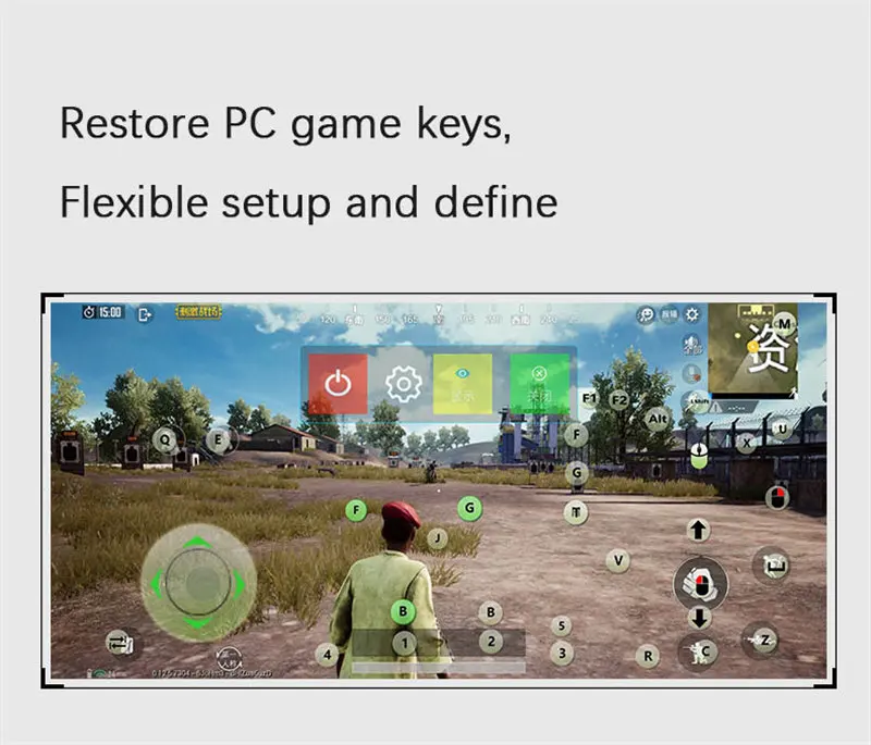PUBG игровой конвертер MIX клавиатура мышь конвертер Bluetooth станция Подставка док-станция для iphone android геймпад джойстик контроллер
