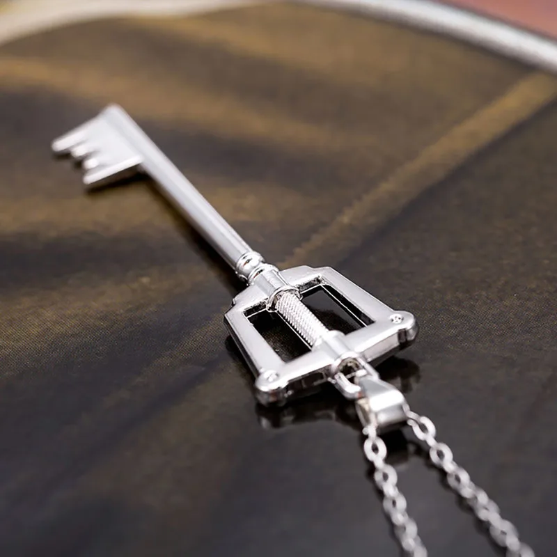 Kingdom Hearts Sora брелок из сплава для ключей Подвески цепи колье Аниме Косплей