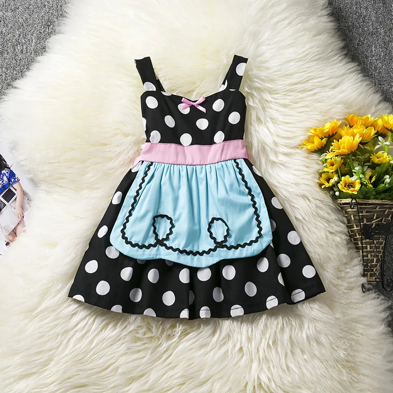 Новинка 2017 года платье на Хэллоуин импортные товары для девочек с изображением